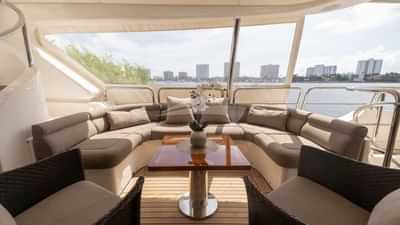 Upper Deck Lounge Area