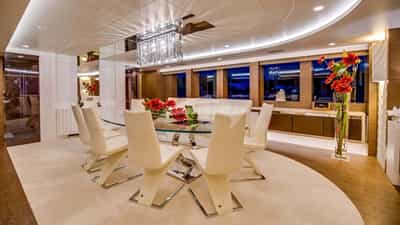 Main deck dining area