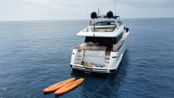 LIZARD 22m motor yacht charter, photo 5