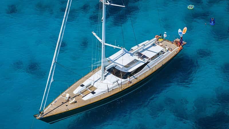 THANDEKA 37m sailing yacht charter