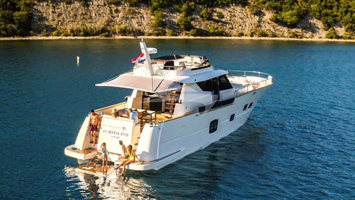 PANTA REI 21m motor yacht charter, photo 5