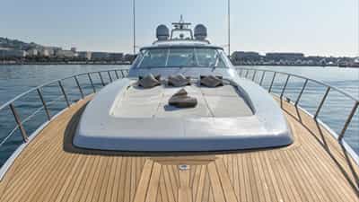 Deck and sunpads