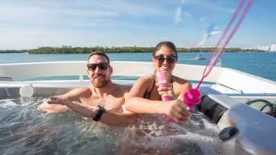Flybridge Hot Tub