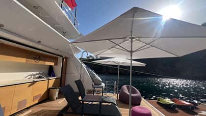 PURA VIDA 35m motor yacht charter, photo 12