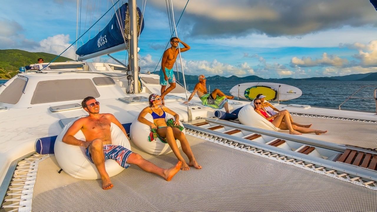 Taking in the afternoon sun