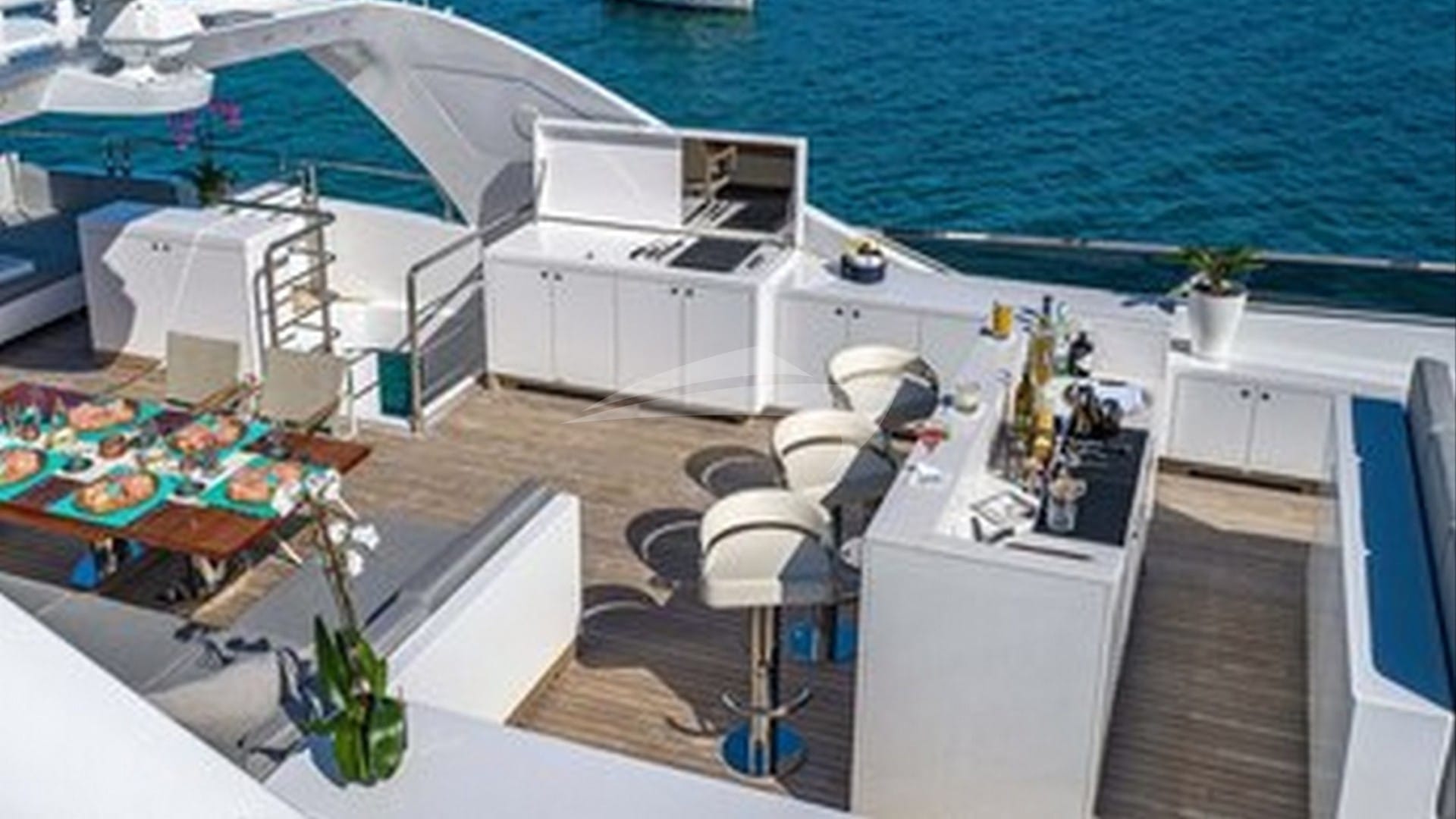 Aerial View of Deck