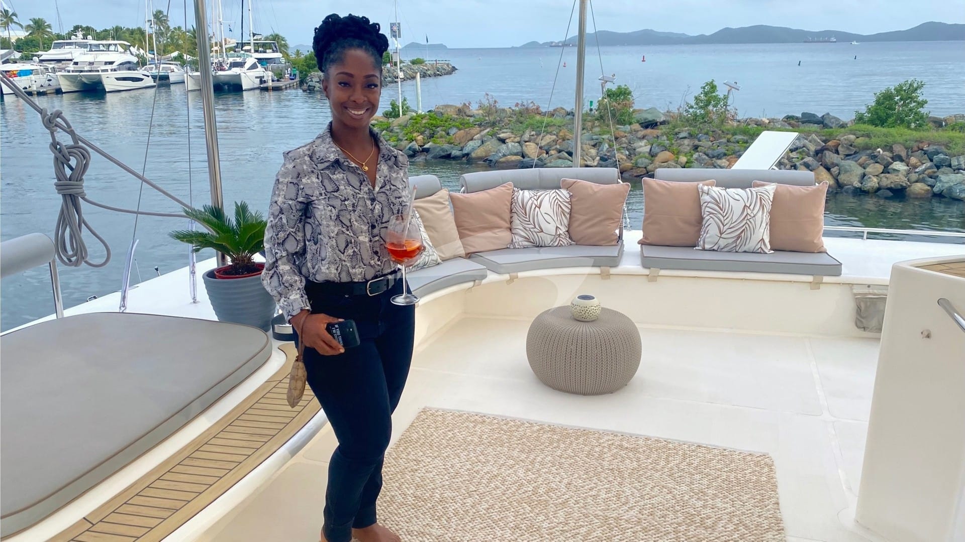 Guests love the flybridge