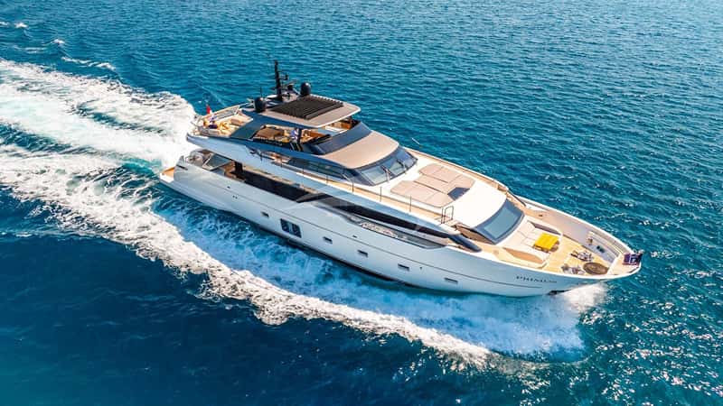 PRIMUS 29m motor yacht charter