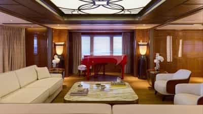 Main Deck Salon with Piano