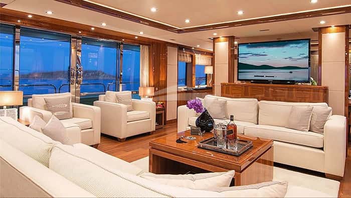 PATHOS 40m motor yacht charter, photo 5