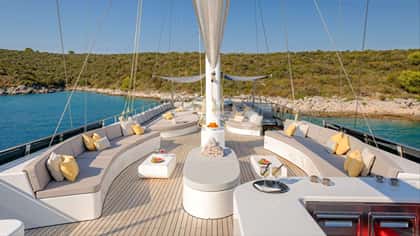 LADY GITA 49m sailing yacht charter, photo 11