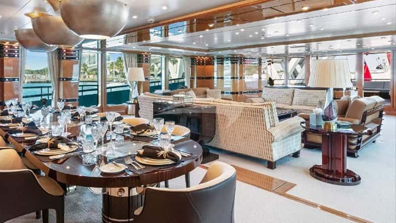LUNA B 66m motor yacht charter, photo 2