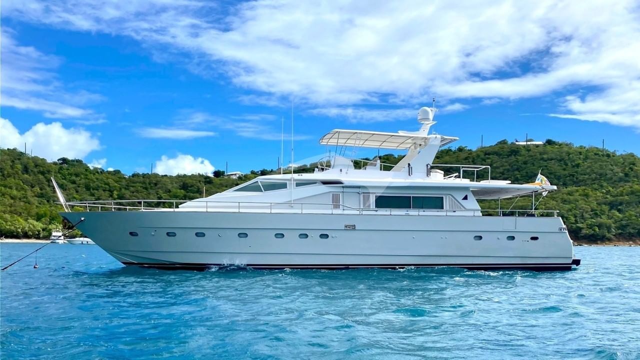 Anchored off St. John