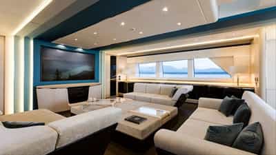 Lounge and media room