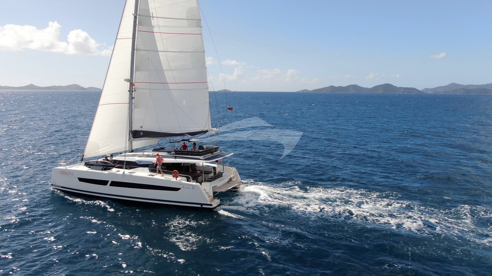 Caribbean Charter Yacht Vienna FP51 Fast Sailing