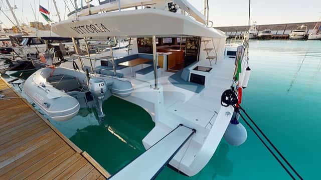 VITTORIA 15m sailing yacht for charter