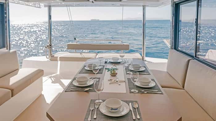 KOS 46.CAT8 14m sailing yacht charter, photo 3