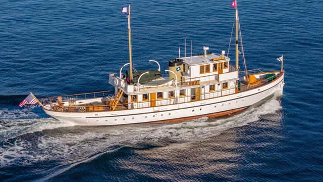 BLUE PETER 29m motor yacht for charter