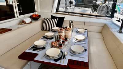 Aft dining