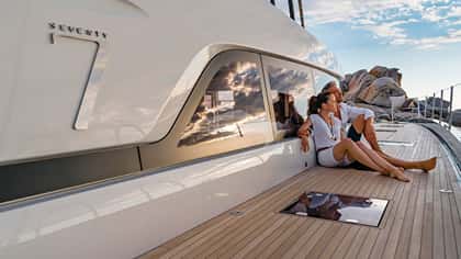 BABAC 23m sailing yacht charter, photo 12