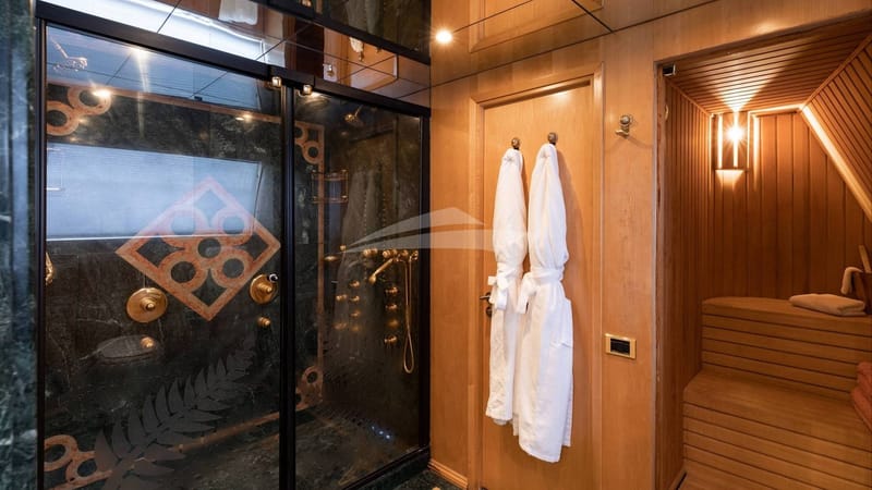 Master Bathroom and Sauna