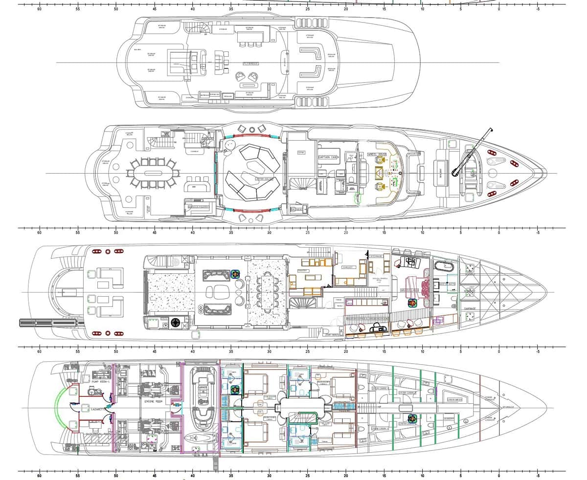 FORTUNA deck layout