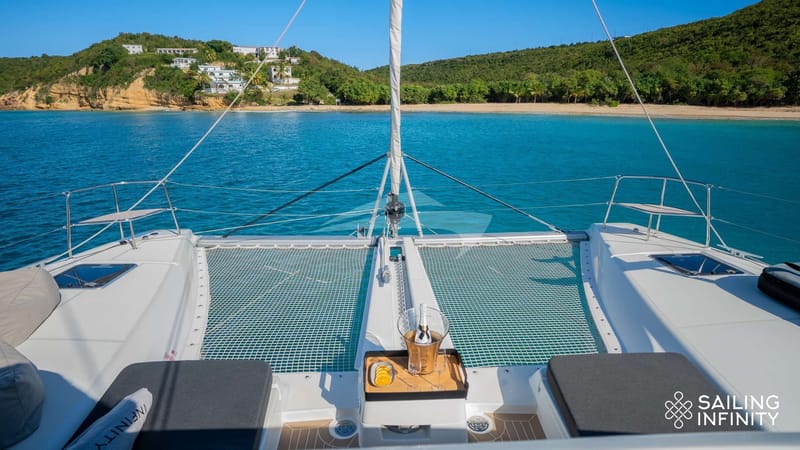 Forward deck area