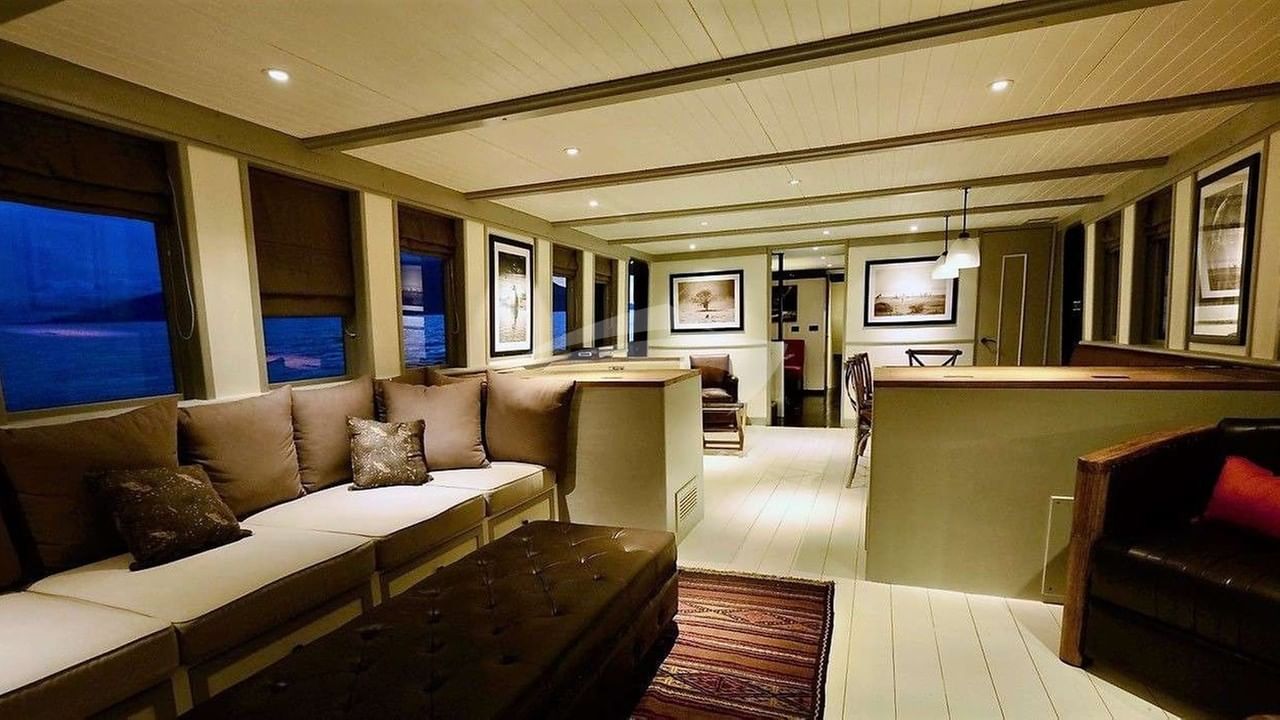 Main Saloon Looking Forward