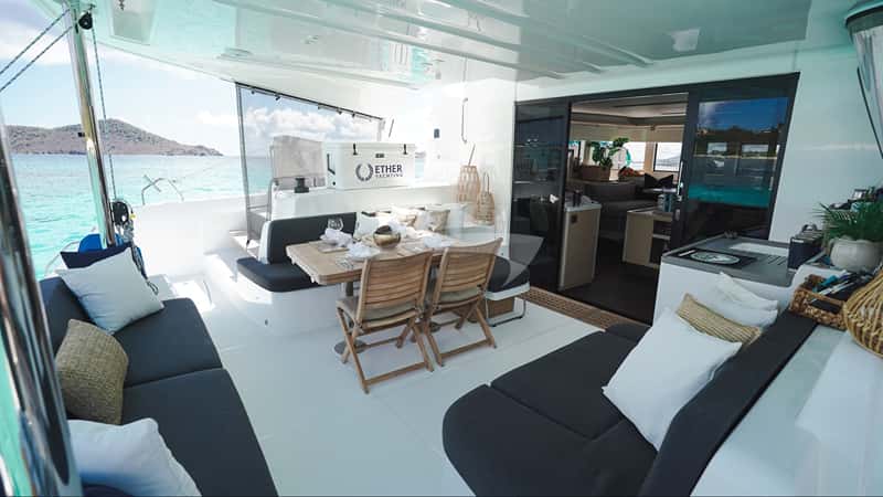 ETHER 15m sailing yacht charter, photo 2