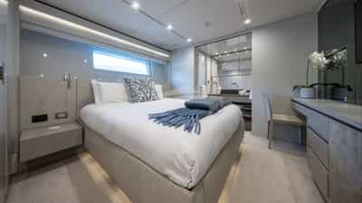 VIP stateroom with double bed