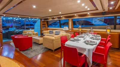 Salon and Dining