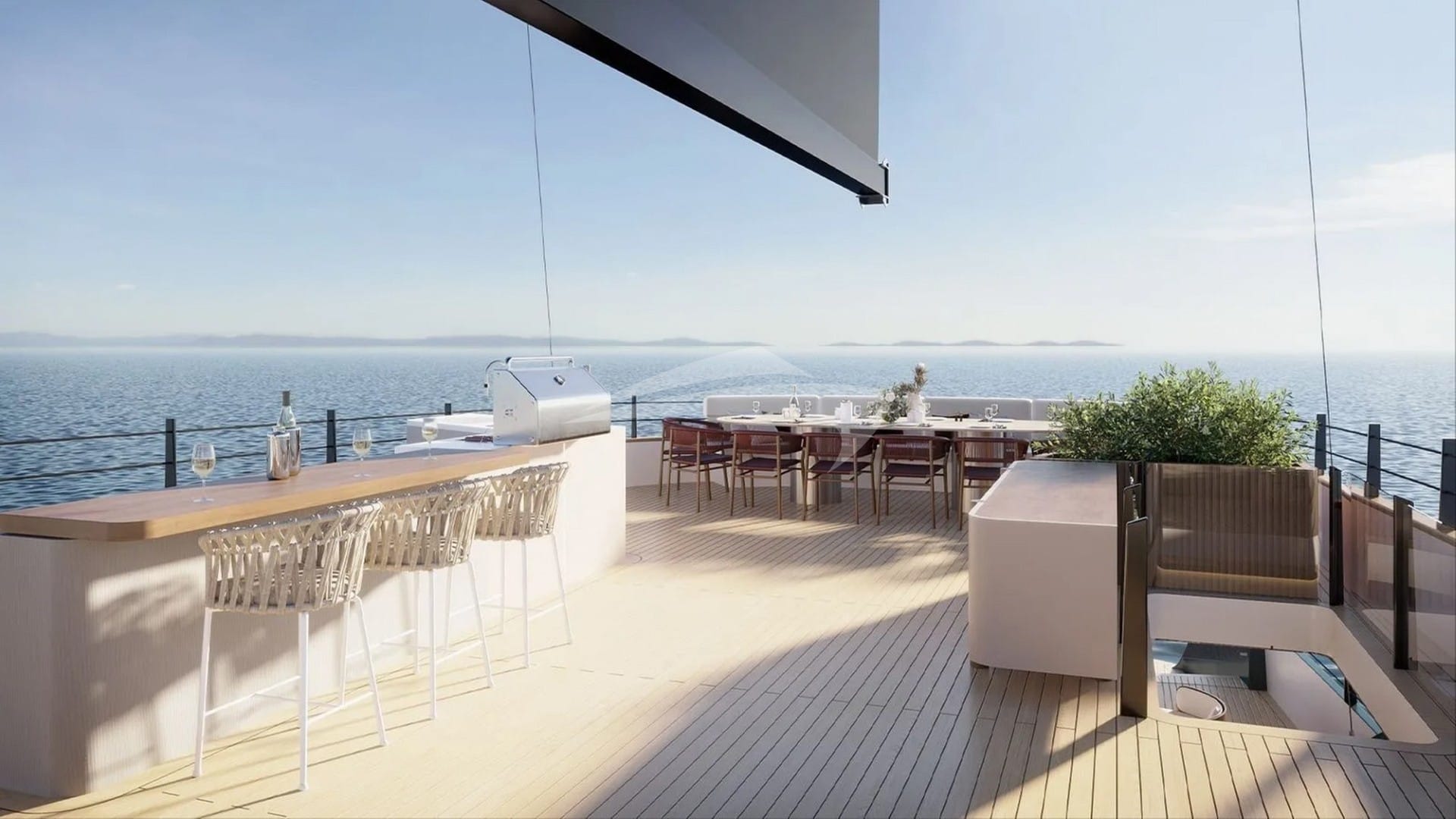 Sun Deck Bar and Seating