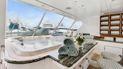 Upper Deck Hot Tub