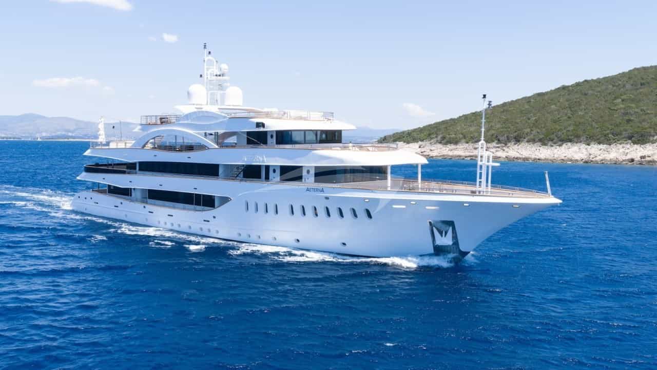 AETERNA — Custom Motor Yacht, 53.3m, charter in East Mediterranean