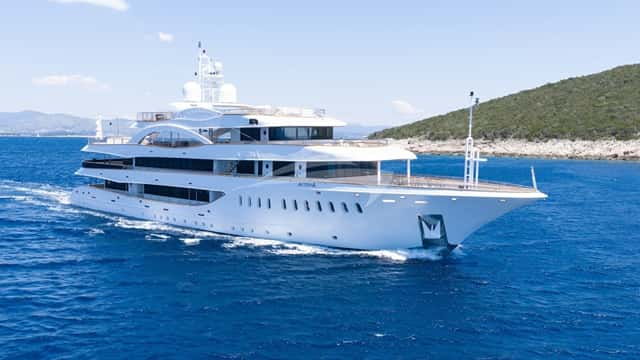 AETERNA 53m motor yacht for charter