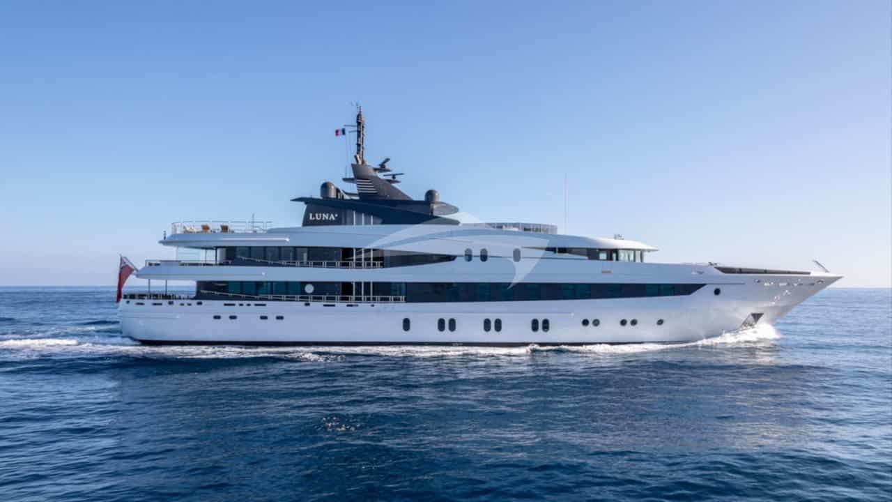 LUNA B — Oceanco Motor Yacht, 66m, charter in West Mediterranean