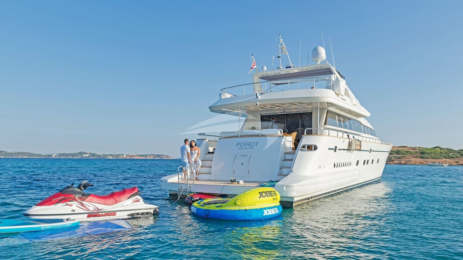 Swim Platform with Toys