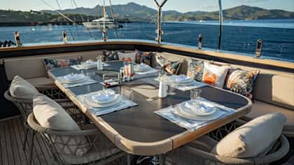 OGUZ KHAN 51m sailing yacht charter, photo 12