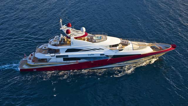 JOY ME 50m motor yacht for charter