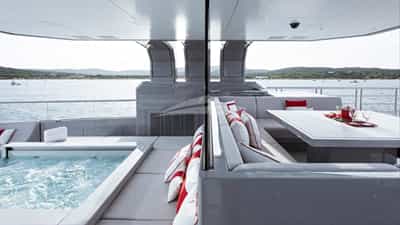 Deck and Jacuzzi