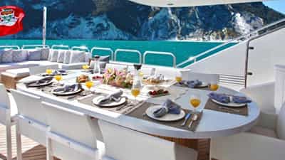 Aft Deck Dining