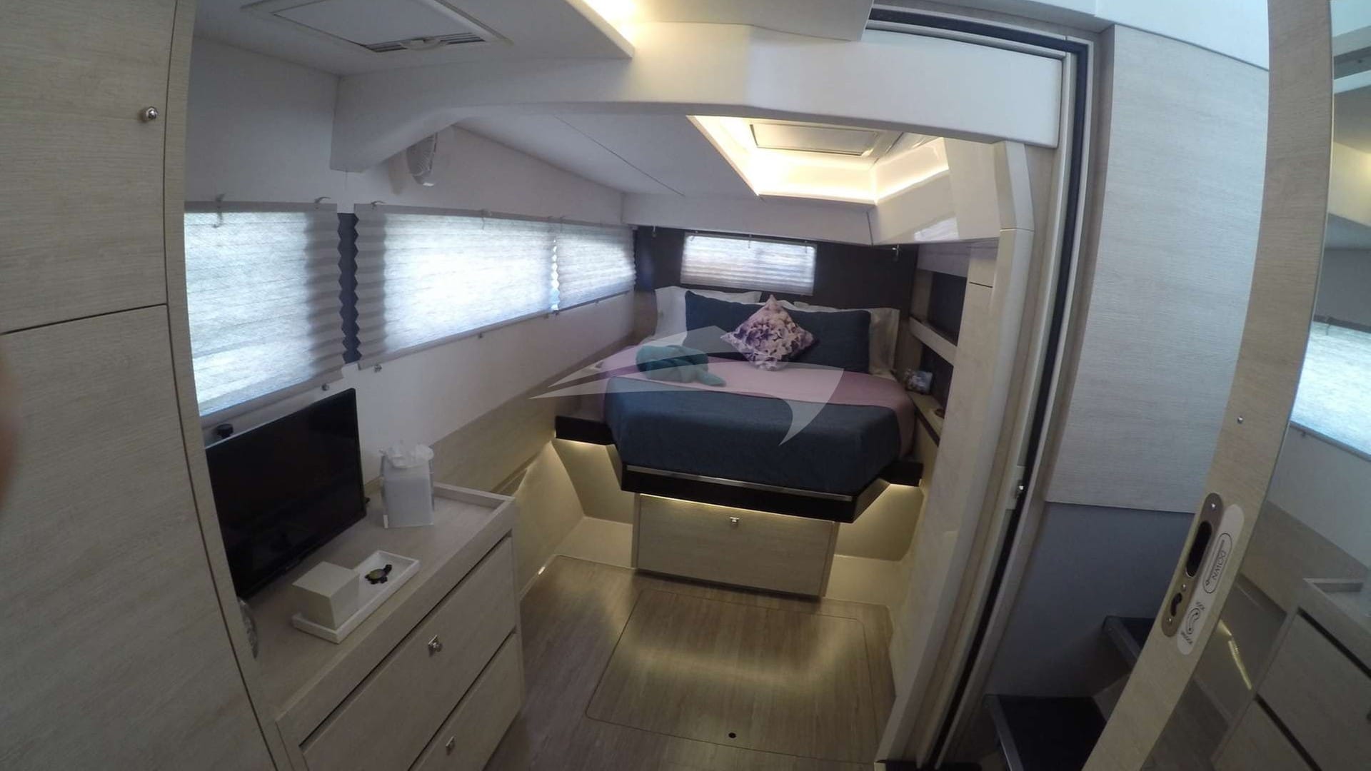 Master berth area