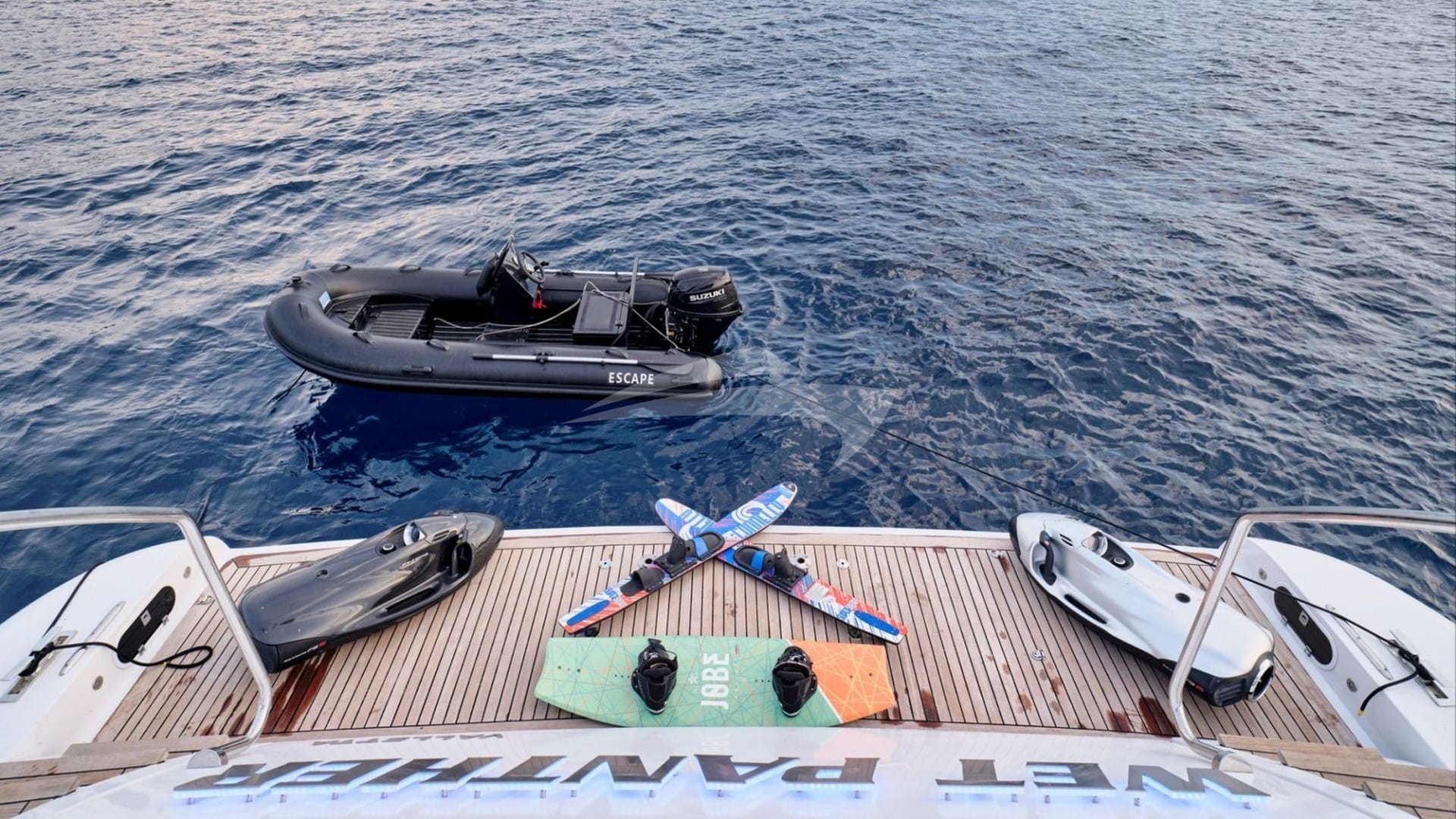 Swim Platform and Water Toys