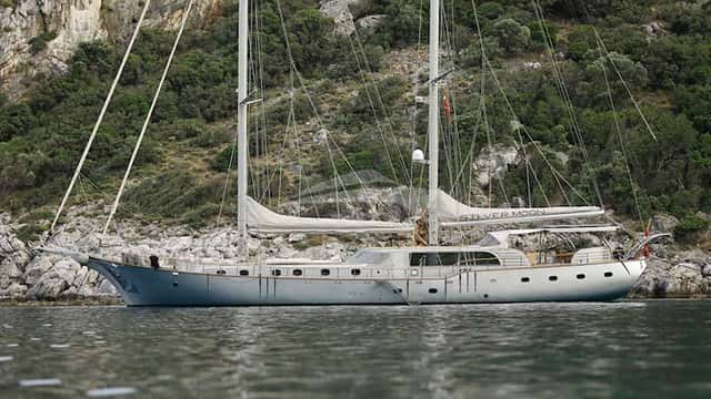 SILVERMOON 36m sailing yacht for charter