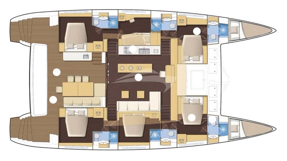 ADRIATIC TIGER deck layout
