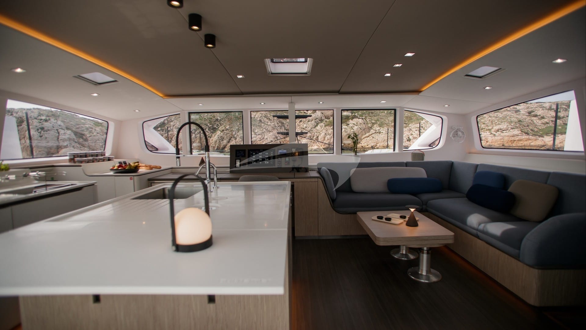 Boat interior