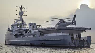 Stern view
