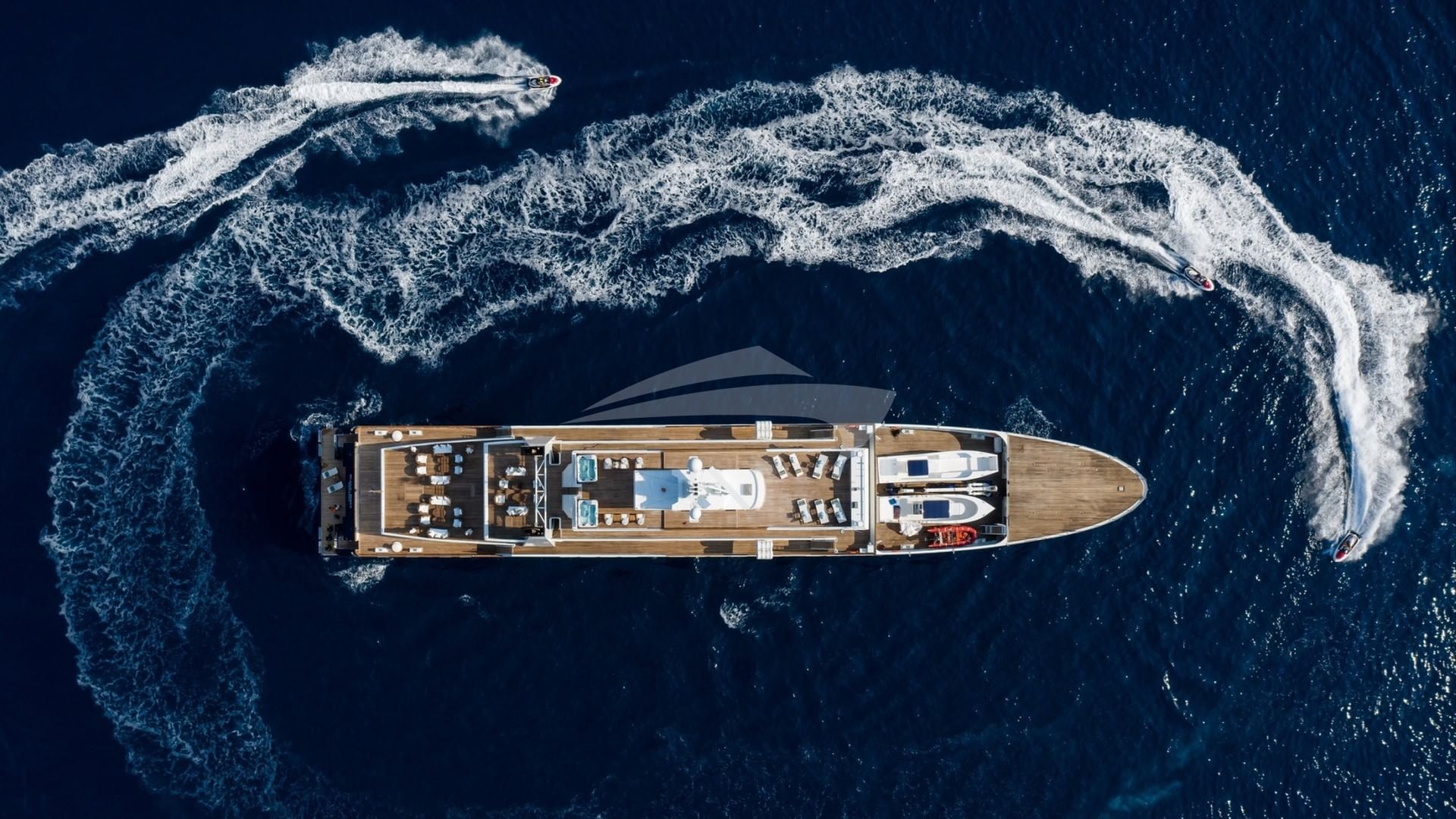 Aerial View with Water Toys