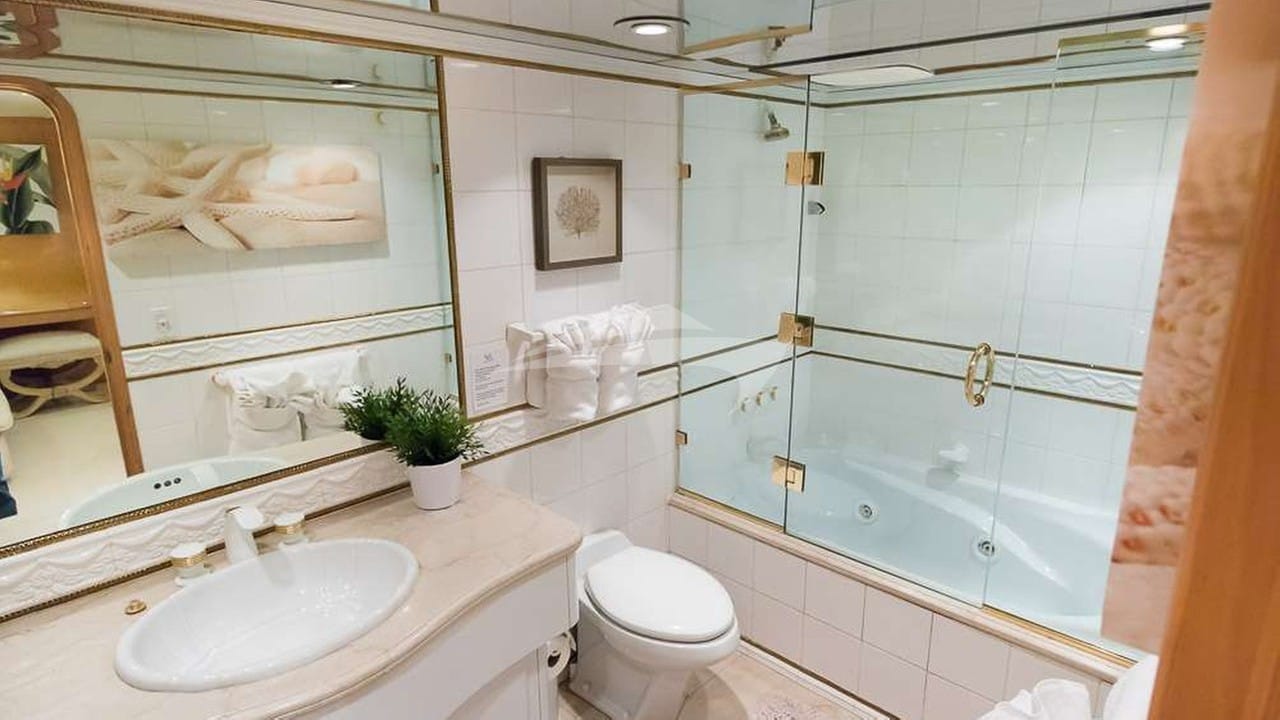 Master bath with Jacuzzi