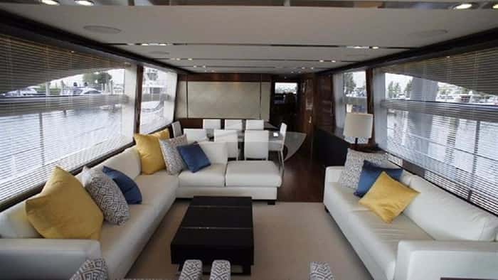 NINA 24m motor yacht charter, photo 2